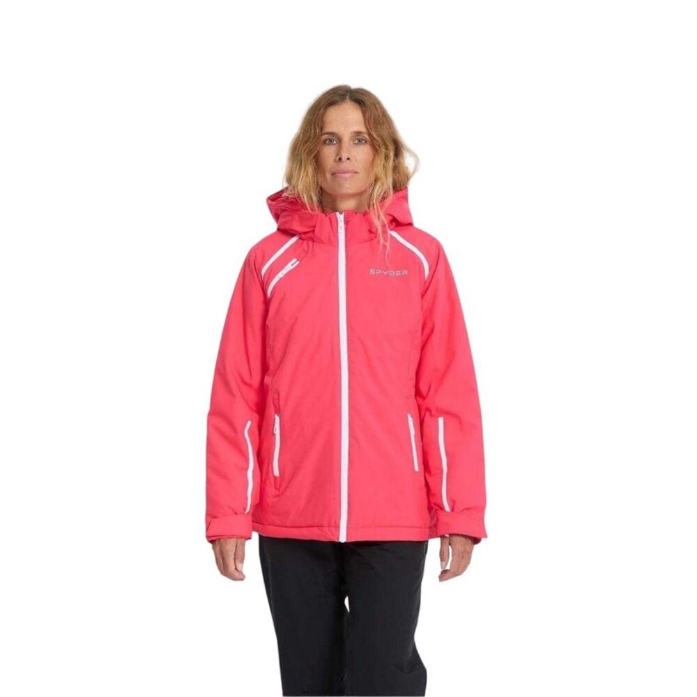 Spyder Womens/Ladies Patterned  Regular Ski Jacket / Prism Pink